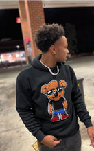 Load image into Gallery viewer, Sleepy Cool Shades Bear Chenille Hoody
