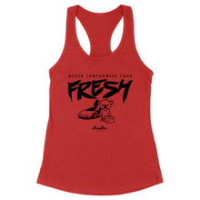 Load image into Gallery viewer, Never Compromise Your Fresh | Black Print | Women's
